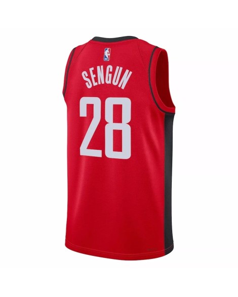 Maillot Swingman Houston Rockets Alperen Sengun #28 Nike rouge 2022/23 pour hommes - Édition Icon
