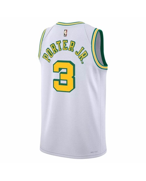 Maillot Swingman Houston Rockets Kevin Porter Jr. #3 Nike blanc 2022/23 pour hommes - Édition classique