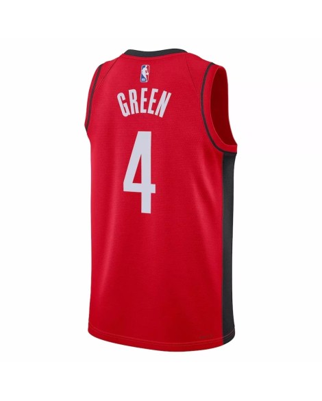 Maillot Swingman Houston Rockets Jalen vert #4 Nike rouge 2022/23 pour hommes - Édition Icon