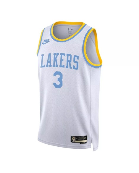 Maillot Swingman Los Angeles Lakers Anthony Davis #3 Nike blanc 2022/23 pour hommes - Édition classique