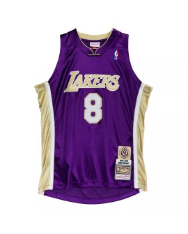 Maillot pour hommes des Los Angeles Lakers Kobe Bryant #8 Mitchell & Ness Purple Hall of Fame classe de 2020