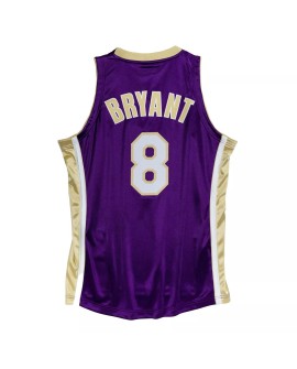 Maillot pour hommes des Los Angeles Lakers Kobe Bryant #8 Mitchell & Ness Purple Hall of Fame classe de 2020