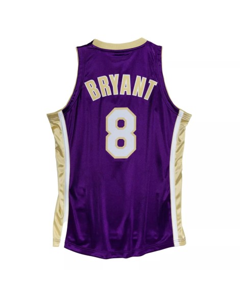 Maillot pour hommes des Los Angeles Lakers Kobe Bryant #8 Mitchell & Ness Purple Hall of Fame classe de 2020