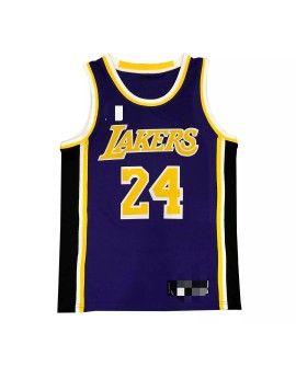 Maillot Swingman Los Angeles Lakers Kobe Bryant #24 violet 2020/21 pour hommes - Édition Statement