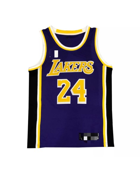 Maillot Swingman Los Angeles Lakers Kobe Bryant #24 violet 2020/21 pour hommes - Édition Statement