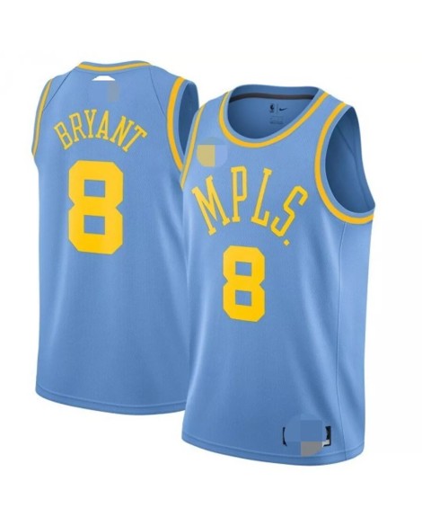 Maillot Swingman bleu clair Kobe Bryant #8 des Minneapolis Lakers pour hommes - Édition classique