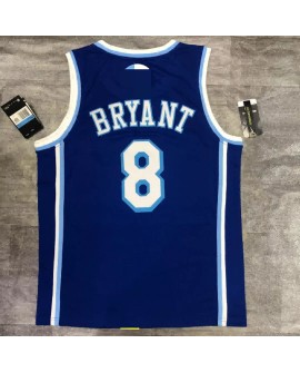 Maillot Kobe Bryant #8 Royal 2020 des Lakers de Los Angeles pour hommes - Hardwood Classic