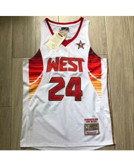 Maillot NBA Swingman rétro All Star Kobe Bryant #24 blanc 2009