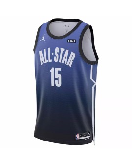 Maillot Swingman Nikola Jokic Jordan Brand bleu 2023 NBA All-Star Game pour homme