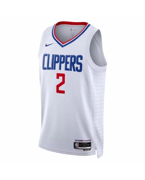 Maillot Swingman LA Clippers Kawhi Leonard #2 Nike blanc 2022/23 pour hommes - Édition Association
