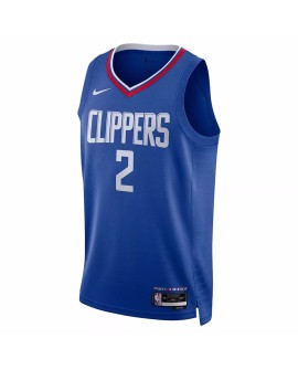 Maillot Swingman LA Clippers Kawhi Leonard #2 Nike Royal 2022/23 pour hommes - Édition Icon