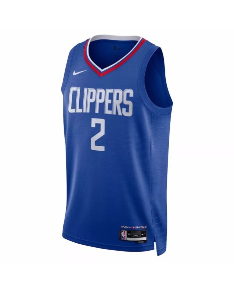 Maillot Swingman LA Clippers Kawhi Leonard #2 Nike Royal 2022/23 pour hommes - Édition Icon
