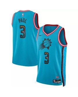 Maillot Swingman Phoenix Suns Chris Paul #3 Nike Turquoise 2022/23 pour hommes - City Edition