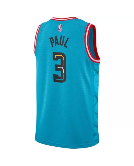 Maillot Swingman Phoenix Suns Chris Paul #3 Nike Turquoise 2022/23 pour hommes - City Edition