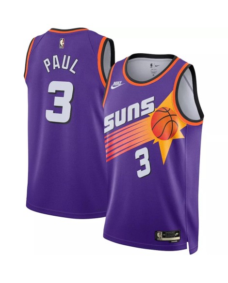 Maillot Swingman Phoenix Suns Chris Paul #3 Nike Violet 2022/23 pour hommes - Édition classique