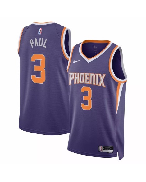 Maillot Swingman Phoenix Suns Chris Paul #3 violet 22/23 pour hommes - Édition Icon