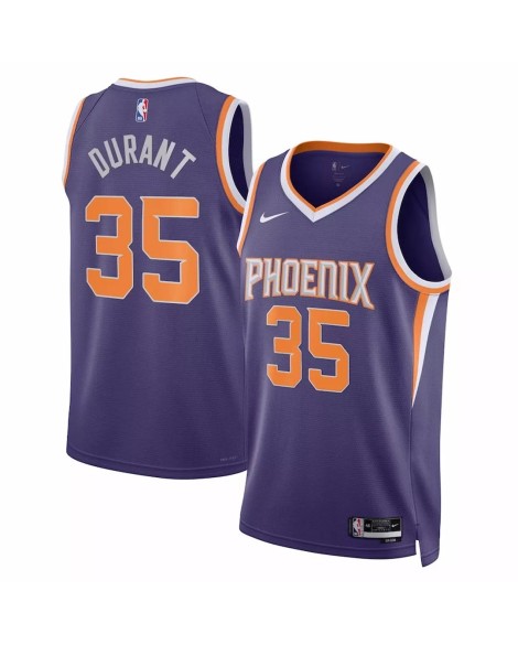 Maillot Swingman Phoenix Suns Kevin Durant #35 violet 22/23 pour hommes - Édition Icon