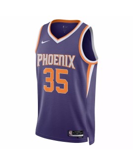 Maillot Swingman Phoenix Suns Kevin Durant #35 violet 22/23 pour hommes - Édition Icon