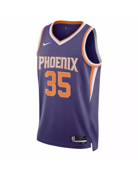 Maillot Swingman Phoenix Suns Kevin Durant #35 violet 22/23 pour hommes - Édition Icon