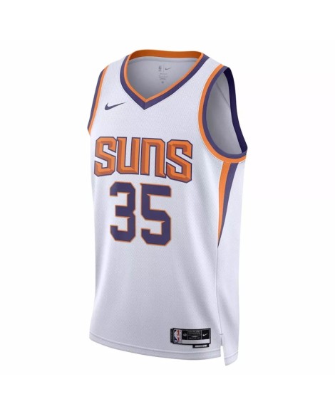 Maillot Swingman Phoenix Suns Kevin Durant #35 blanc 22/23 pour hommes - Édition Association