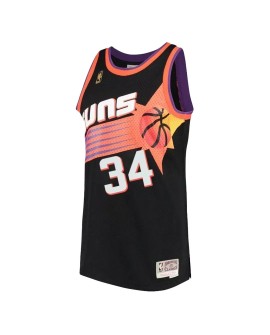 Maillot NBA Swingman #34 Mitchell & Ness Nike Phoenix Suns Charles Barkley pour homme Noir 1992/93