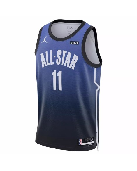 Maillot Swingman Kyrie Irving #11 Jordan Brand bleu 2023 NBA All-Star Game pour hommes