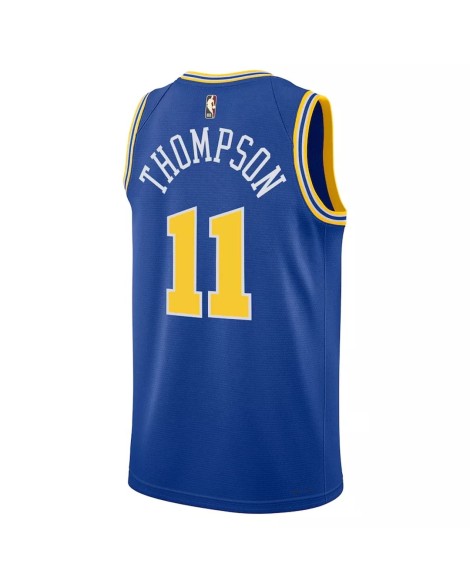 Maillot de joueur Swingman Golden State Warriors Klay Thompson #11 Royal 2022/23 pour hommes - Édition classique