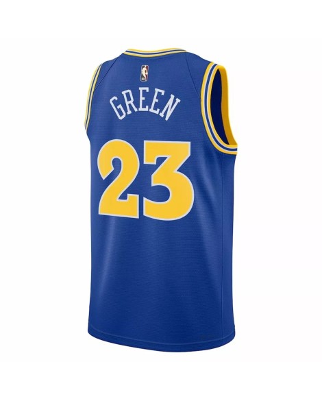 Maillot de joueur Swingman Golden State Warriors Draymond Green #23 Royal 2022/23 pour hommes - Édition classique