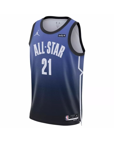 Maillot Swingman du match des étoiles de la NBA 2023 de Joel Embiid Jordan Brand pour homme, bleu