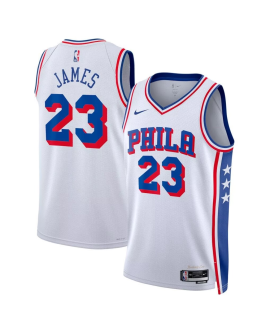 Maillot n° 23 de LeBron James pour la saison 2026/27 des 76ers