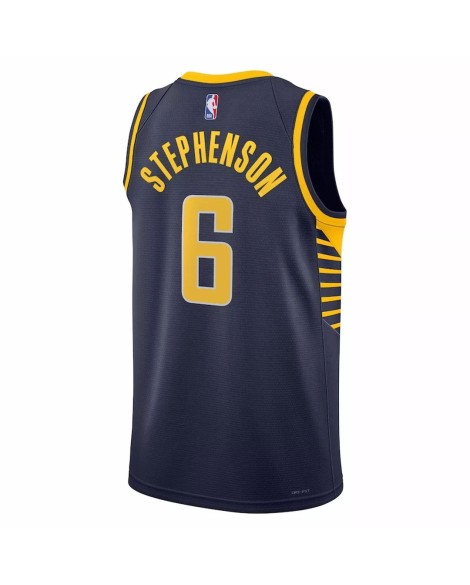 Maillot Swingman Indiana Pacers Lance Stephenson #6 Nike bleu marine 2022/23 pour hommes - Édition Icon