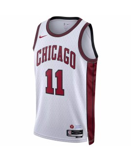 Maillot Swingman Chicago Bulls DeMar DeRozan #11 Nike blanc 2022/23 pour hommes - City Edition