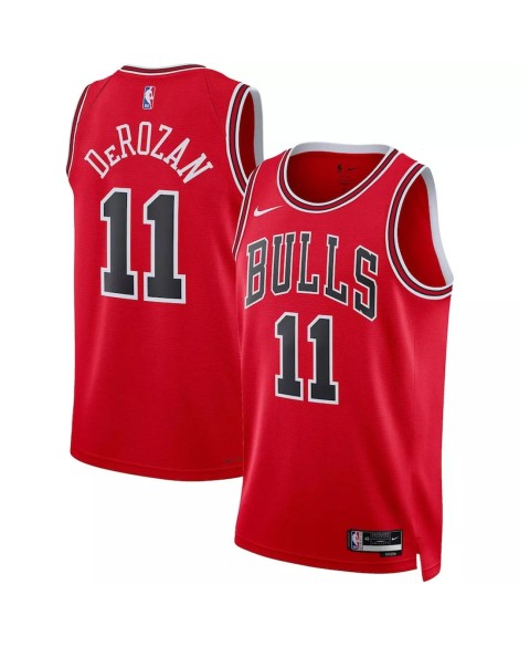 Maillot Swingman Chicago Bulls DeMar DeRozan #11 Nike rouge 2022/23 pour hommes - Édition Icon