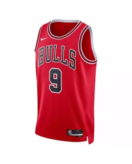 Maillot Swingman Chicago Bulls Nikola Vucevic #9 Nike Rouge 22/23 pour Homme - Édition Icon