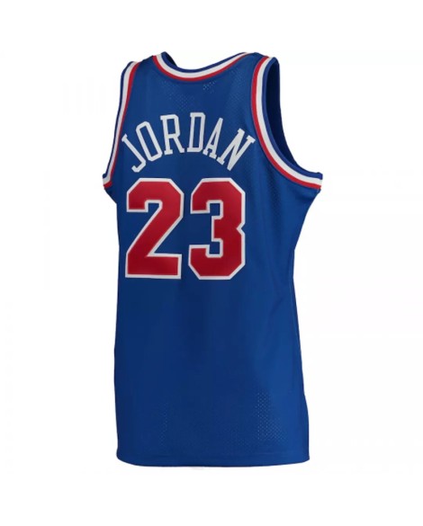 Maillot Michael Jordan #23 Mitchell & Ness bleu 1993 NBA All-Star Game Hardwood Classics pour homme
