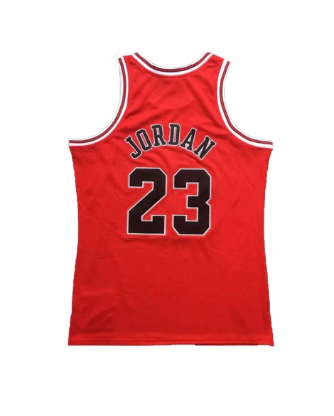 Maillot NBA Swingman Chicago Bulls Jordan #23 Mitchell & Ness pour homme rouge 1996/97