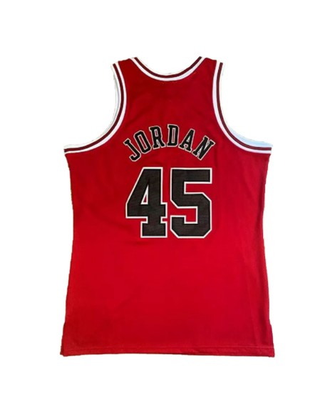 Maillot NBA Swingman Jordan #45 Mitchell & Ness pour homme rouge 1994/95