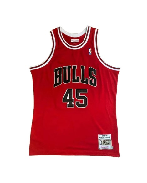 Maillot NBA Swingman Jordan #45 Mitchell & Ness pour homme rouge 1994/95