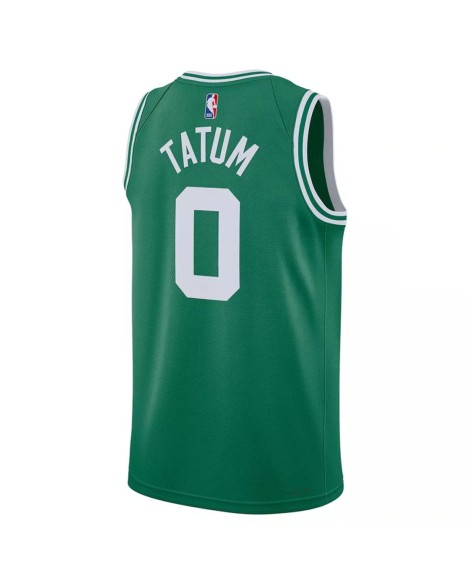 Maillot Swingman Nike Kelly Green 2022/23 Jayson Tatum #0 des Boston Celtics pour hommes - Édition Icon