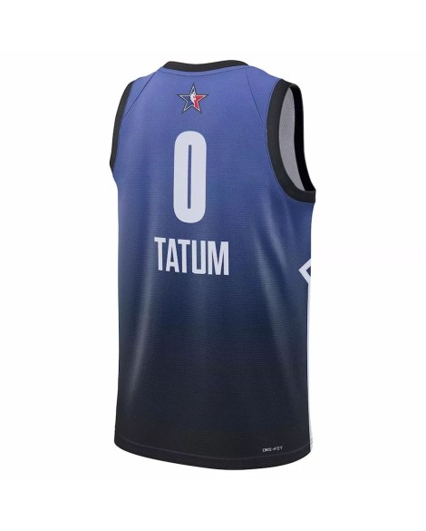 Maillot Swingman Jayson Tatum #0 Jordan Brand pour homme, bleu, 2023 NBA All-Star Game