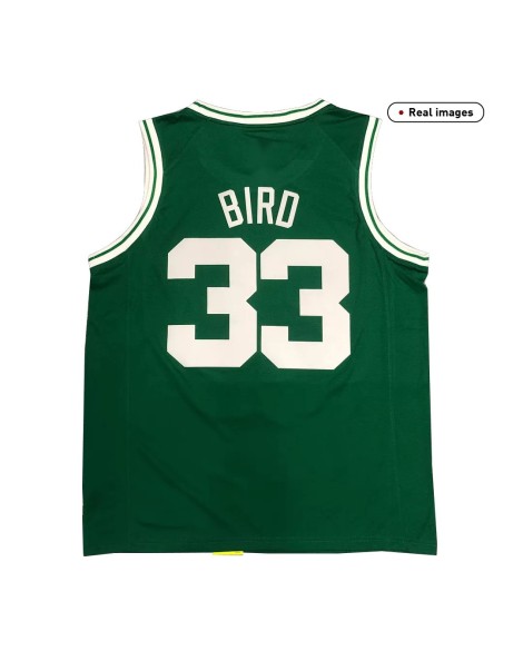 Maillot Swingman Boston Celtics Bird #33 vert 2020/21 pour homme - Édition Icon