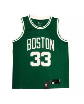 Maillot Swingman Boston Celtics Bird #33 vert 2020/21 pour homme - Édition Icon