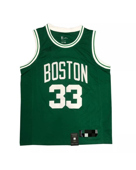 Maillot Swingman Boston Celtics Bird #33 vert 2020/21 pour homme - Édition Icon