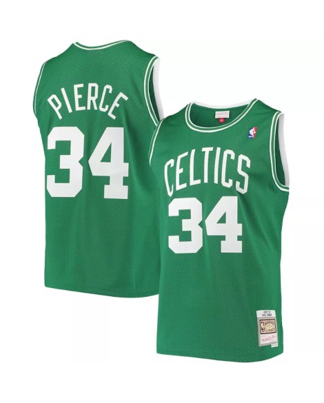 Maillot Boston Celtics Paul Pierce #34 Mitchell & Ness vert 2007/08 Reteo Swingman pour hommes