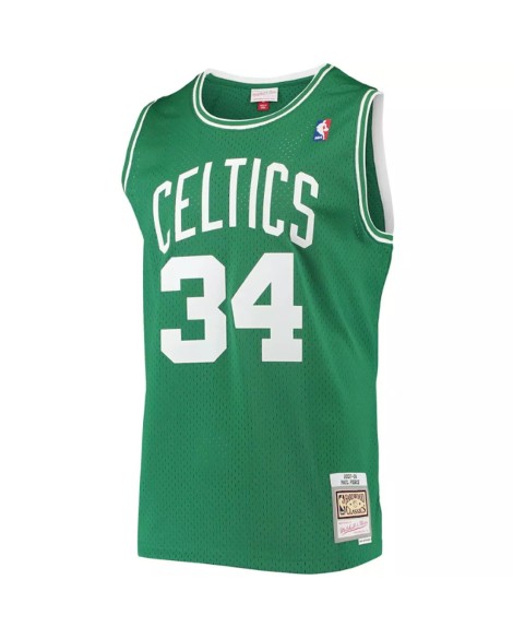 Maillot Boston Celtics Paul Pierce #34 Mitchell & Ness vert 2007/08 Reteo Swingman pour hommes