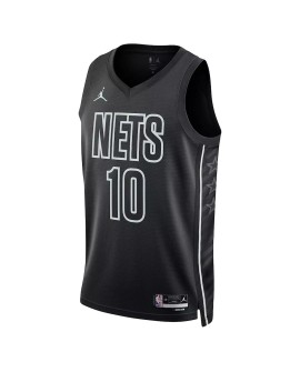 Maillot Swingman Brooklyn Nets Ben Simmons #10 noir 2022/23 pour hommes