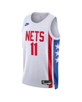Maillot Swingman Brooklyn Nets Kyrie Irving #11 blanc 2022/23 pour hommes - Édition classique