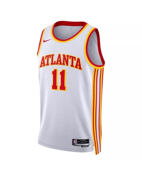 Maillot Swingman Atlanta Hawks Trae Young #11 Nike blanc 2022/23 pour homme - Édition Association