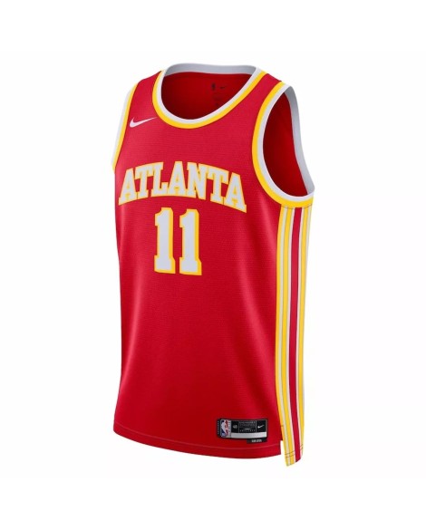 Maillot Swingman Atlanta Hawks Trae Young #11 Nike Rouge 2022/23 - Édition Icon