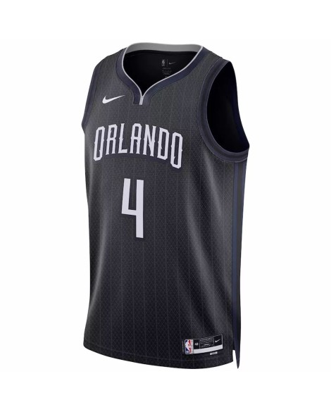 Maillot Swingman Orlando Magic Jalen Suggs #4 Nike noir 2022/23 pour homme - City Edition